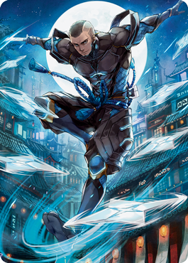 Kaito Shizuki 1 Art Card [Kamigawa: Neon Dynasty Art Series] - The Mythic Store | 24h Order Processing