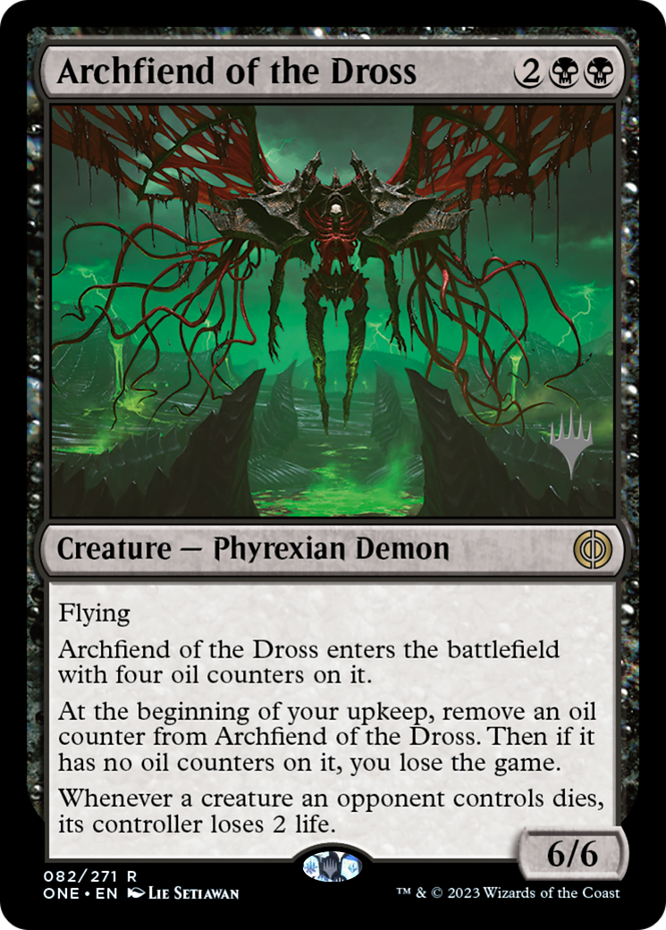 Archfiend of the Dross (Promo Pack) [Phyrexia: All Will Be One Promos] - The Mythic Store | 24h Order Processing