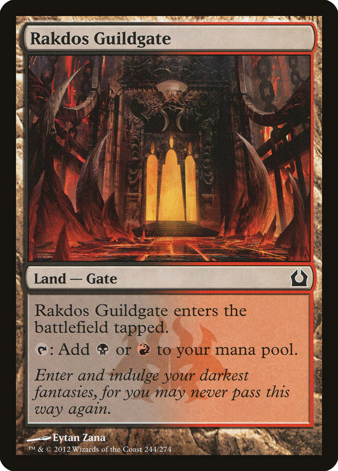 Rakdos Guildgate [Return to Ravnica] - The Mythic Store | 24h Order Processing