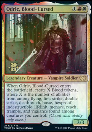 Odric, Blood-Cursed [Innistrad: Crimson Vow Prerelease Promos] - The Mythic Store | 24h Order Processing