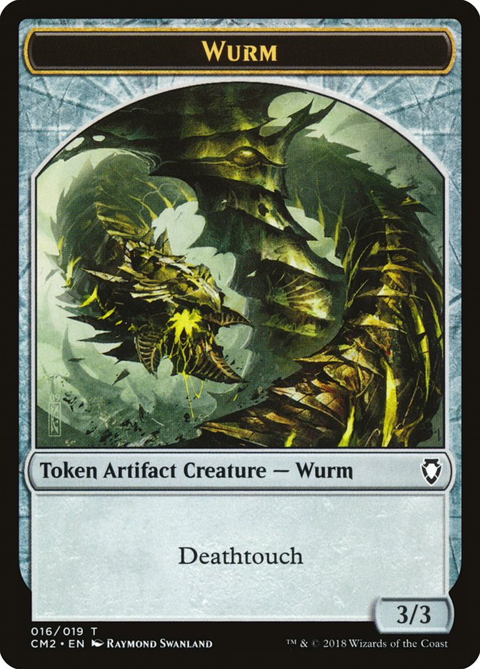 Wurm Token (016/019) [Commander Anthology Volume II Tokens] - The Mythic Store | 24h Order Processing