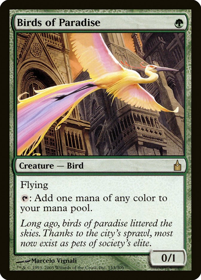 Birds of Paradise [Ravnica: City of Guilds] - The Mythic Store | 24h Order Processing