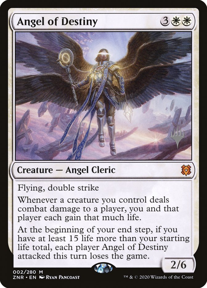 Angel of Destiny (Promo Pack) [Zendikar Rising Promos] - The Mythic Store | 24h Order Processing