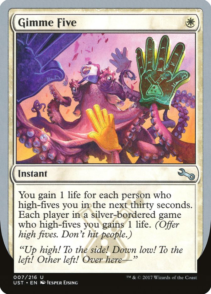 Gimme Five [Unstable] - The Mythic Store | 24h Order Processing