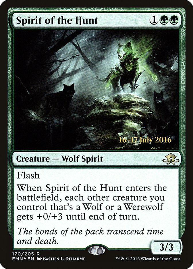 Spirit of the Hunt [Eldritch Moon Prerelease Promos] - The Mythic Store | 24h Order Processing