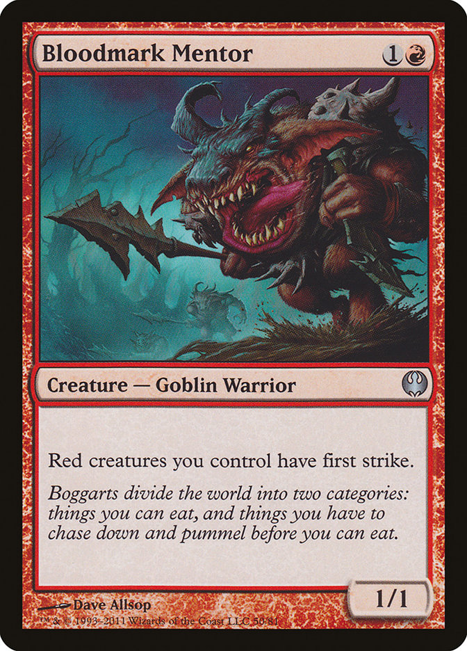 Bloodmark Mentor [Duel Decks: Knights vs. Dragons] - The Mythic Store | 24h Order Processing