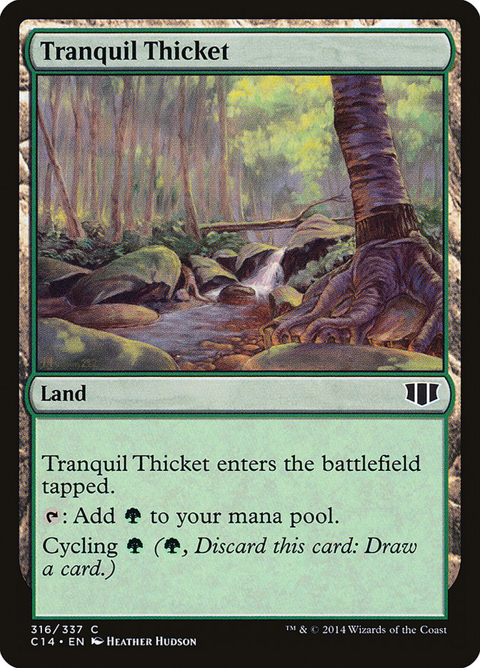 Tranquil Thicket [Commander 2014] - The Mythic Store | 24h Order Processing