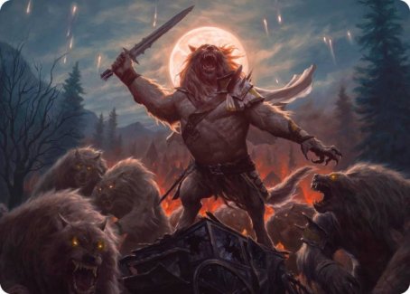 Tovolar, the Midnight Scourge 1 Art Card [Innistrad: Midnight Hunt Art Series] - The Mythic Store | 24h Order Processing