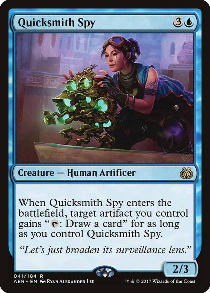 Quicksmith Spy [Aether Revolt] - The Mythic Store | 24h Order Processing