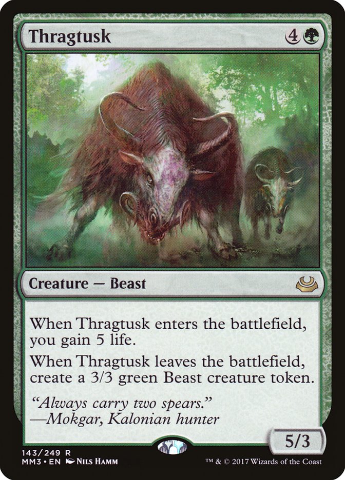 Thragtusk [Modern Masters 2017] - The Mythic Store | 24h Order Processing