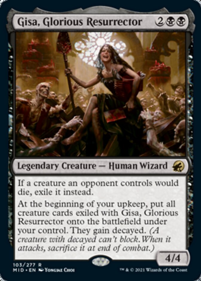 Gisa, Glorious Resurrector [Innistrad: Midnight Hunt] - The Mythic Store | 24h Order Processing