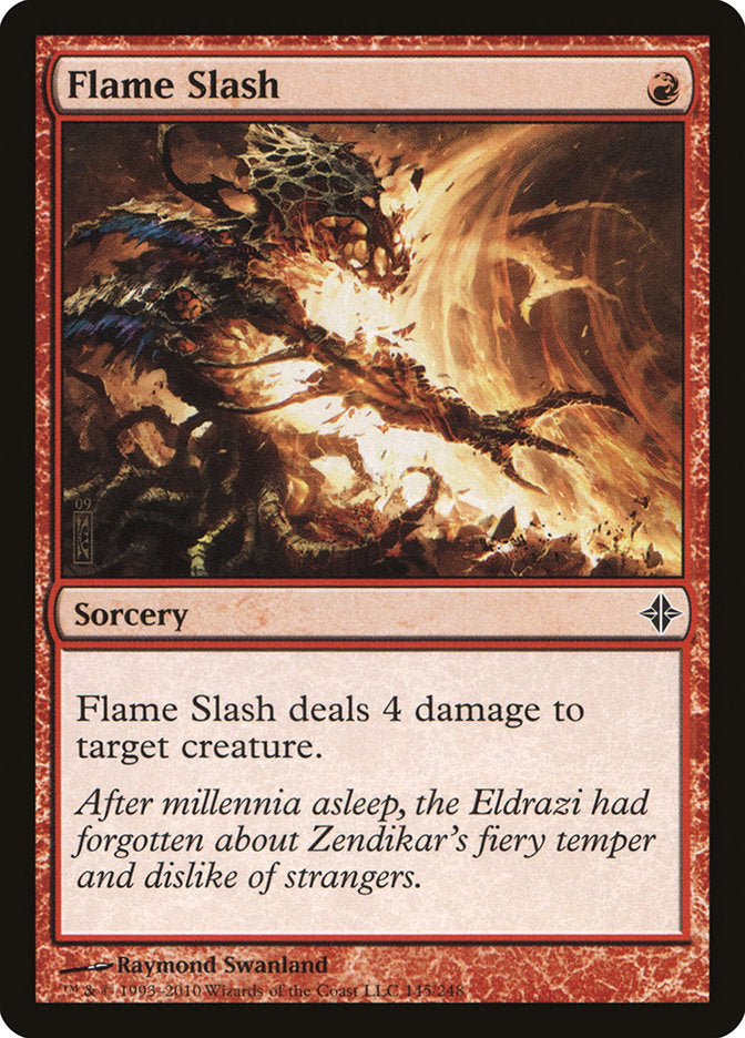 Flame Slash [Rise of the Eldrazi] - The Mythic Store | 24h Order Processing