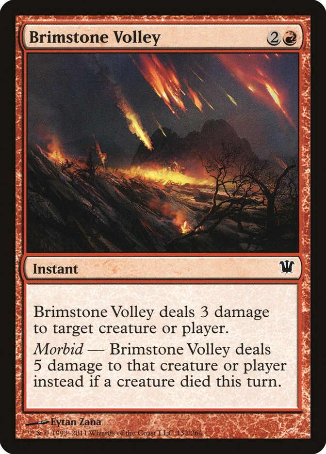 Brimstone Volley [Innistrad] - The Mythic Store | 24h Order Processing