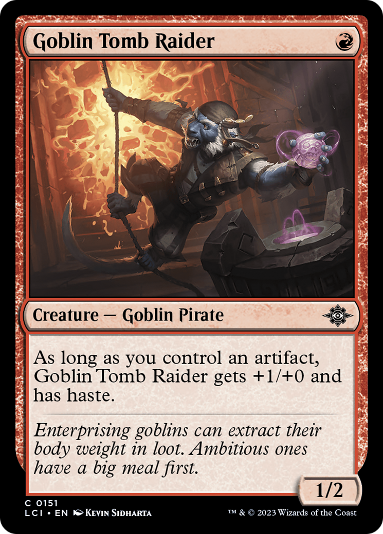 Goblin Tomb Raider [The Lost Caverns of Ixalan] - The Mythic Store | 24h Order Processing