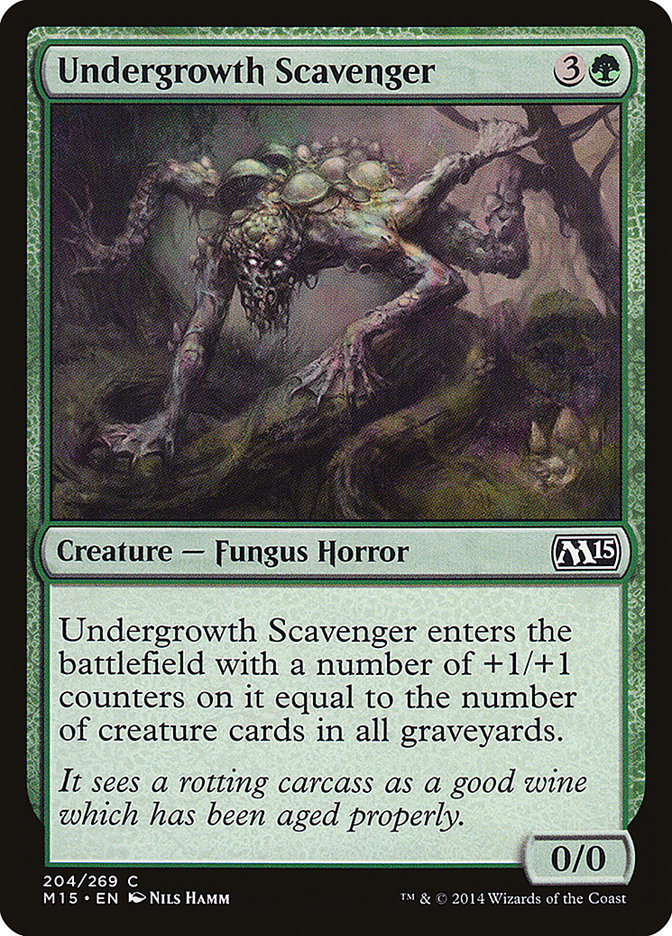 Undergrowth Scavenger [Magic 2015] - The Mythic Store | 24h Order Processing