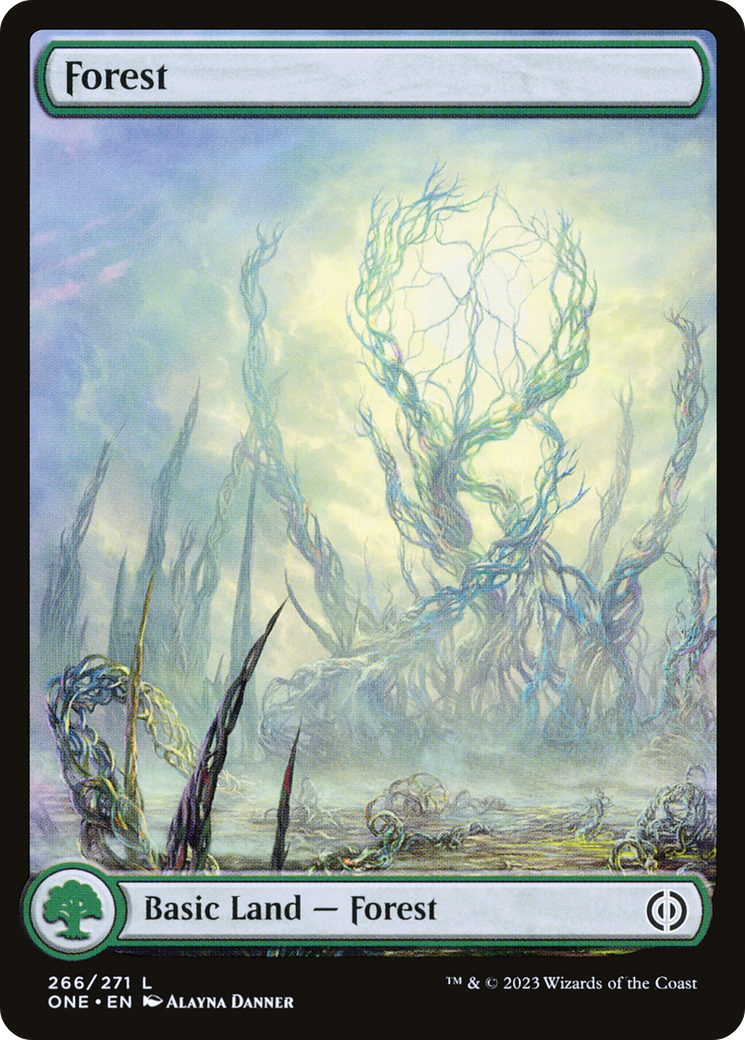 Forest (266) (Full-Art) [Phyrexia: All Will Be One] - The Mythic Store | 24h Order Processing