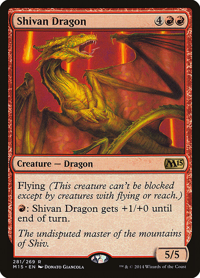 Shivan Dragon [Magic 2015] - The Mythic Store | 24h Order Processing