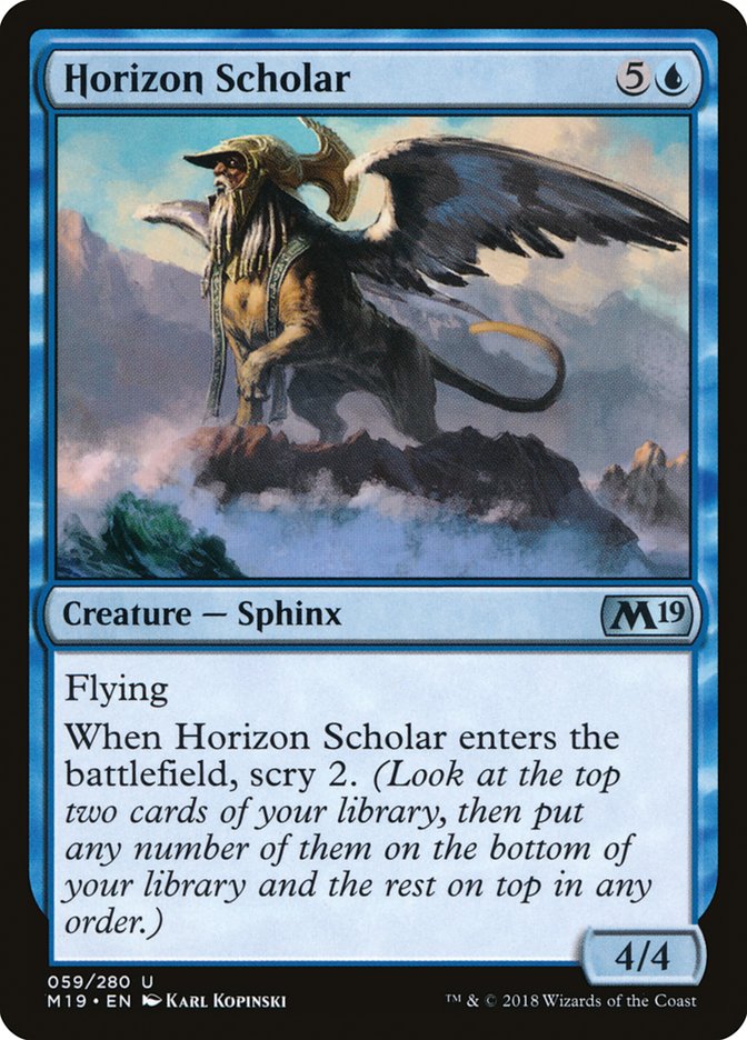 Horizon Scholar [Core Set 2019] - The Mythic Store | 24h Order Processing