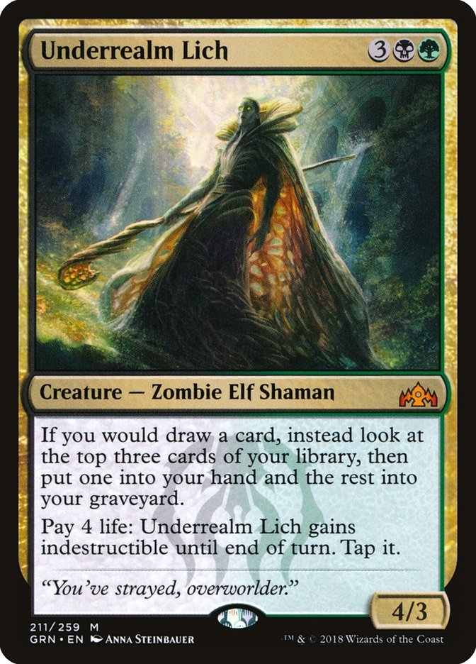 Underrealm Lich [Guilds of Ravnica] - The Mythic Store | 24h Order Processing