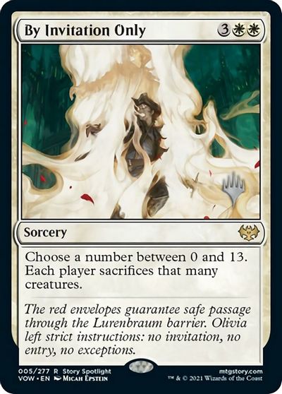 By Invitation Only (Promo Pack) [Innistrad: Crimson Vow Promos] - The Mythic Store | 24h Order Processing