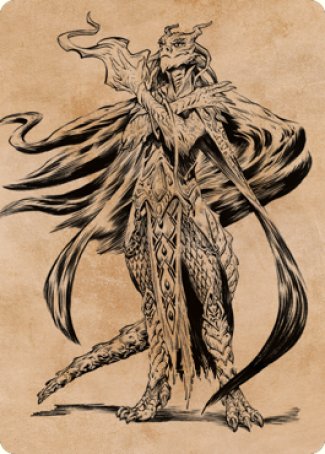 Lozhan, Dragons' Legacy Art Card [Commander Legends: Battle for Baldur's Gate Art Series] - The Mythic Store | 24h Order Processing
