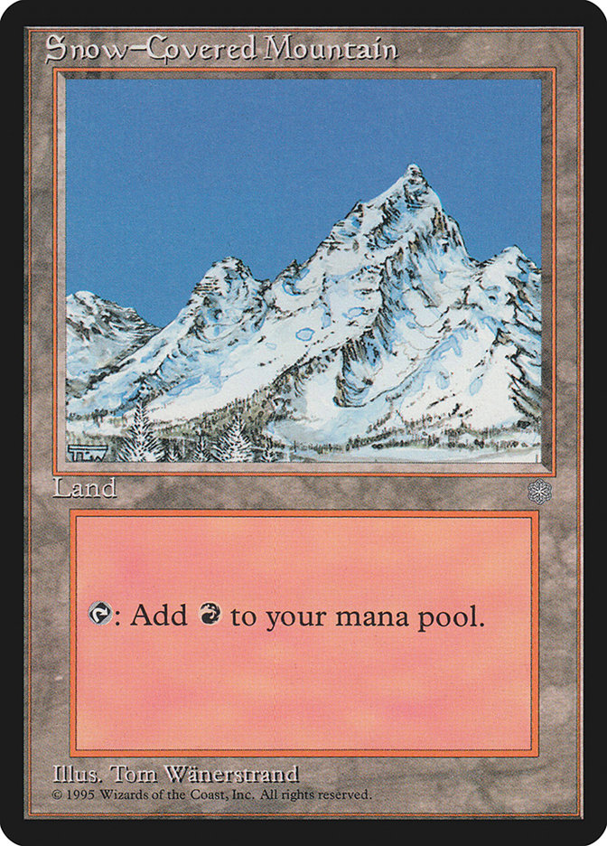 Snow-Covered Mountain [Ice Age] - The Mythic Store | 24h Order Processing
