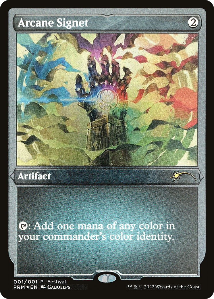 Arcane Signet (Foil Etched) [30th Anniversary Promos] - The Mythic Store | 24h Order Processing