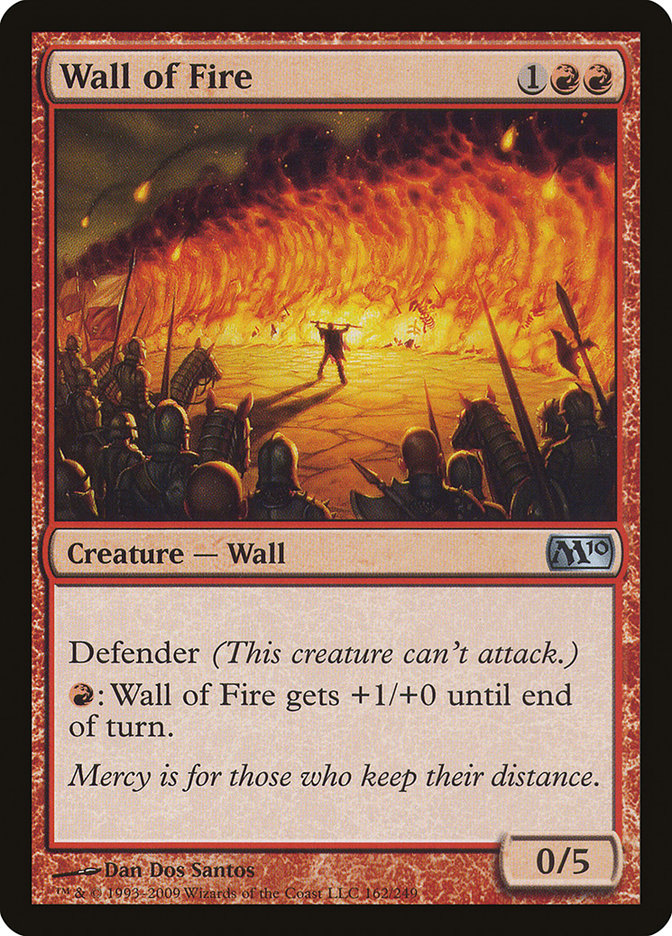 Wall of Fire [Magic 2010] - The Mythic Store | 24h Order Processing