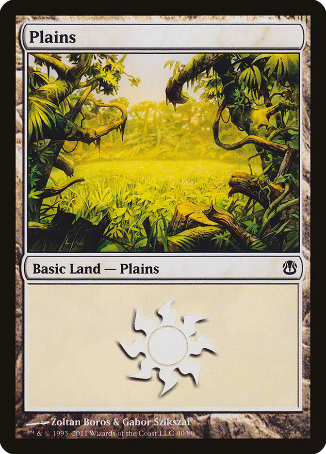 Plains (40) [Duel Decks: Ajani vs. Nicol Bolas] - The Mythic Store | 24h Order Processing