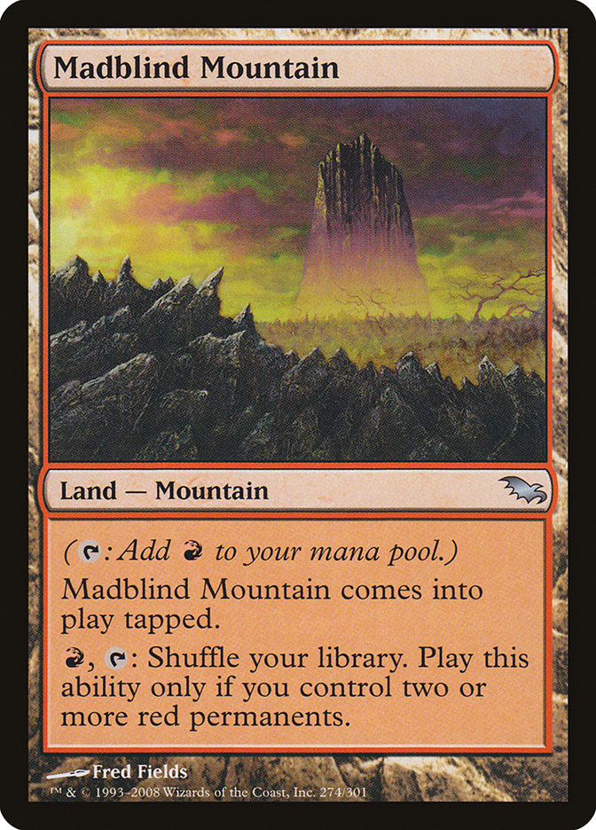 Madblind Mountain [Shadowmoor] - The Mythic Store | 24h Order Processing