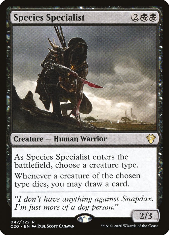 Species Specialist [Commander 2020] - The Mythic Store | 24h Order Processing