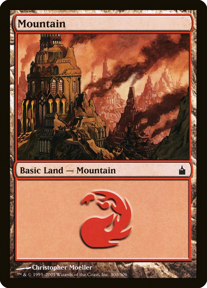 Mountain (300) [Ravnica: City of Guilds] - The Mythic Store | 24h Order Processing