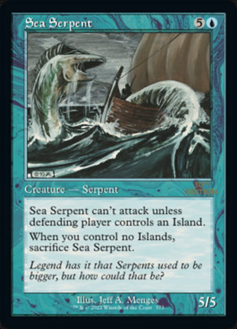 Sea Serpent (Retro) [30th Anniversary Edition] - The Mythic Store | 24h Order Processing