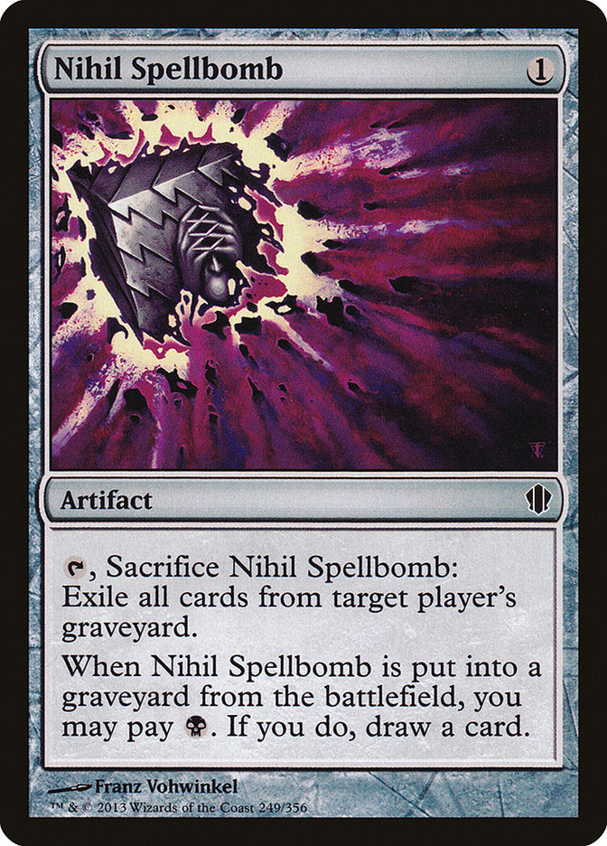 Nihil Spellbomb [Commander 2013] - The Mythic Store | 24h Order Processing