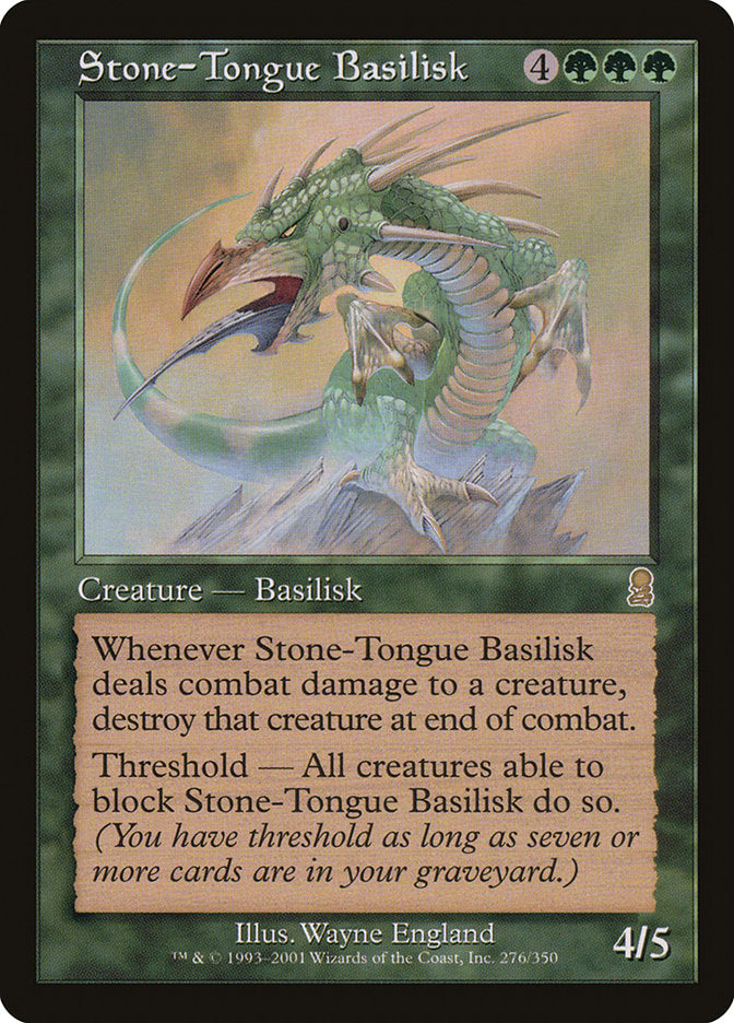 Stone-Tongue Basilisk [Odyssey] - The Mythic Store | 24h Order Processing