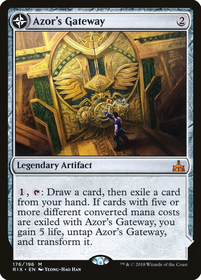 Azor's Gateway // Sanctum of the Sun [Rivals of Ixalan] - The Mythic Store | 24h Order Processing
