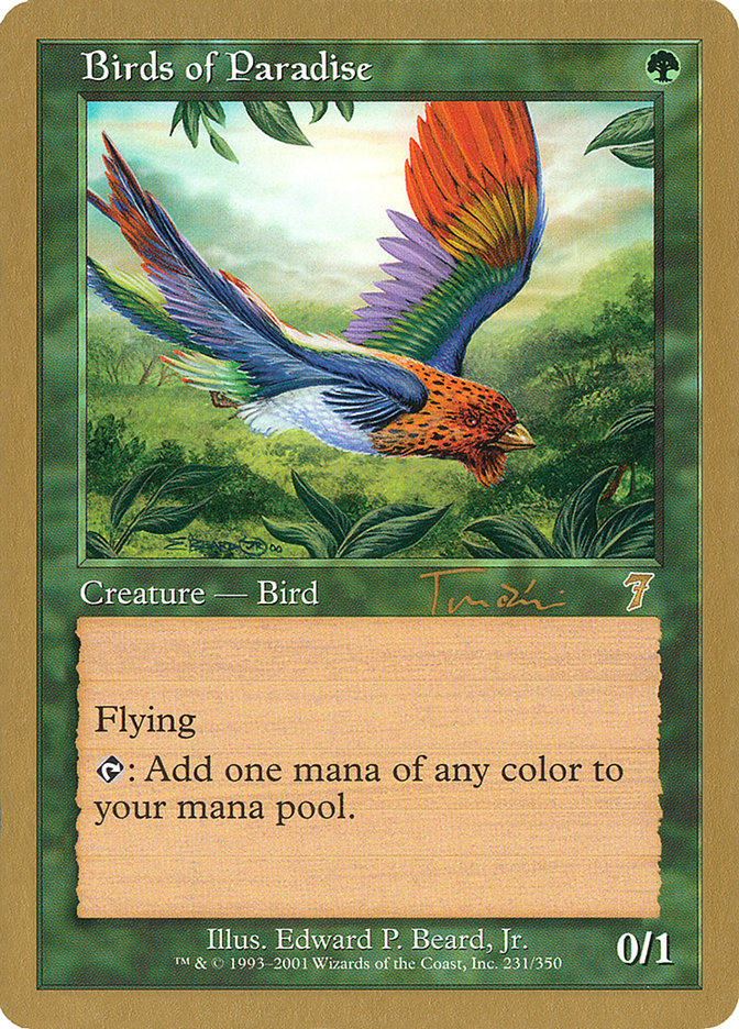 Birds of Paradise (Jan Tomcani) [World Championship Decks 2001] - The Mythic Store | 24h Order Processing