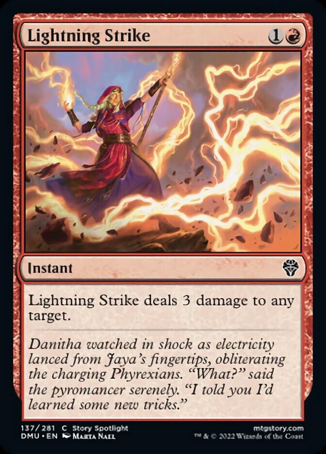 Lightning Strike [Dominaria United] - The Mythic Store | 24h Order Processing