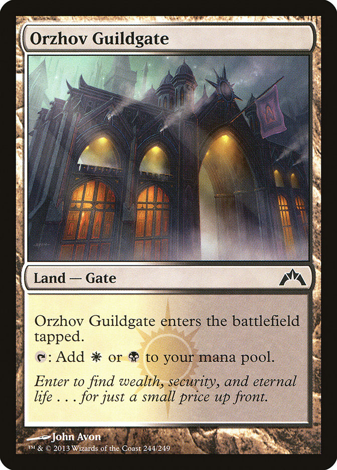Orzhov Guildgate [Gatecrash] - The Mythic Store | 24h Order Processing