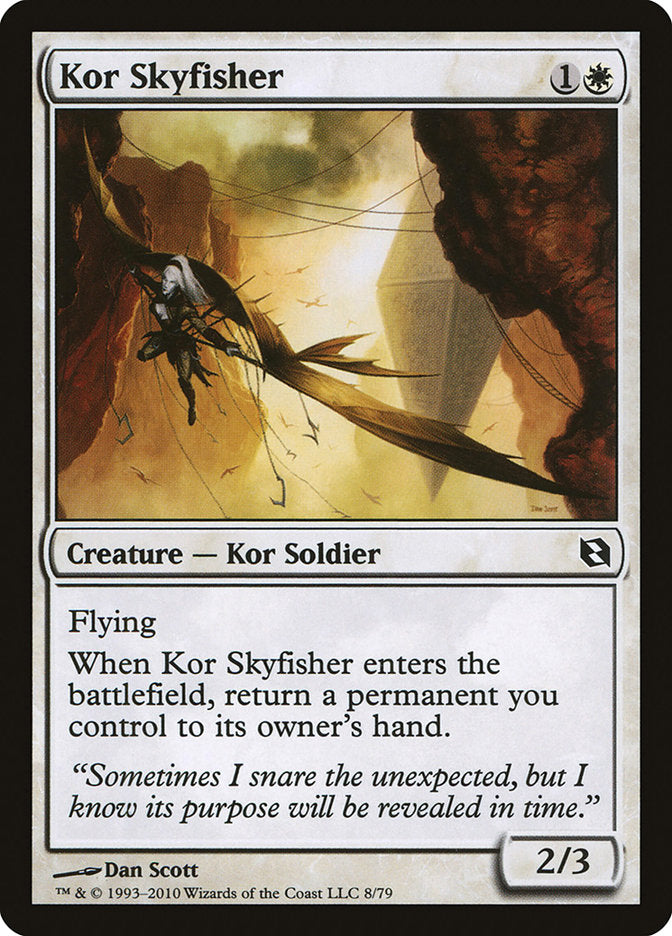 Kor Skyfisher [Duel Decks: Elspeth vs. Tezzeret] - The Mythic Store | 24h Order Processing