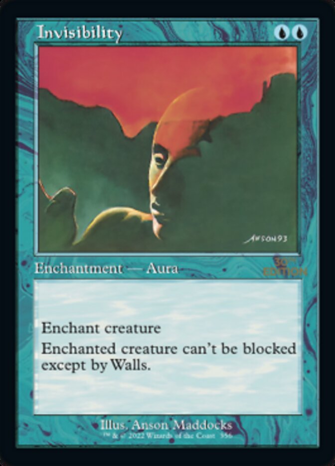 Invisibility (Retro) [30th Anniversary Edition] - The Mythic Store | 24h Order Processing