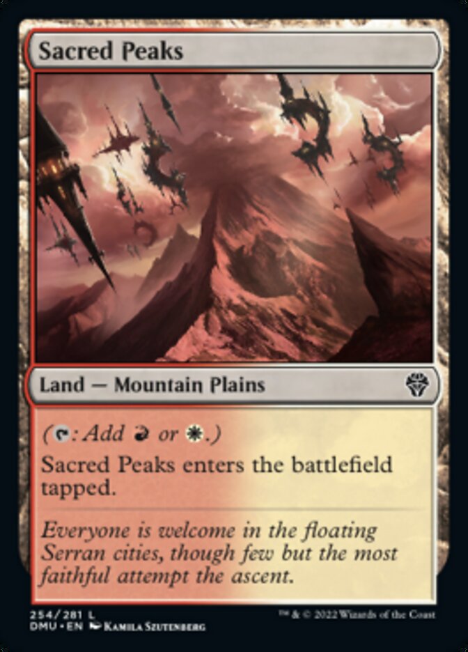 Sacred Peaks [Dominaria United] - The Mythic Store | 24h Order Processing