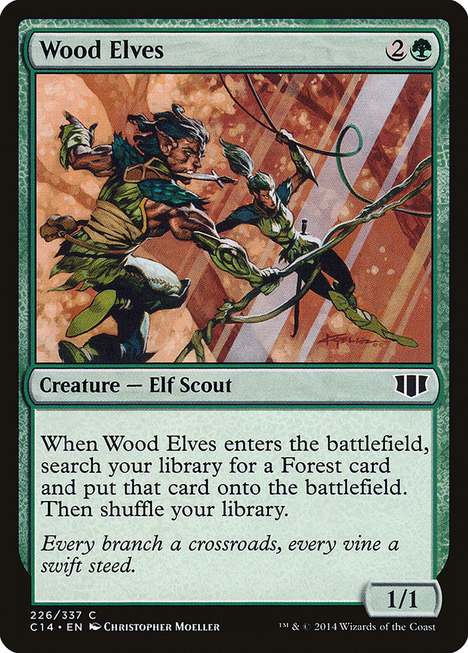 Wood Elves [Commander 2014] - The Mythic Store | 24h Order Processing