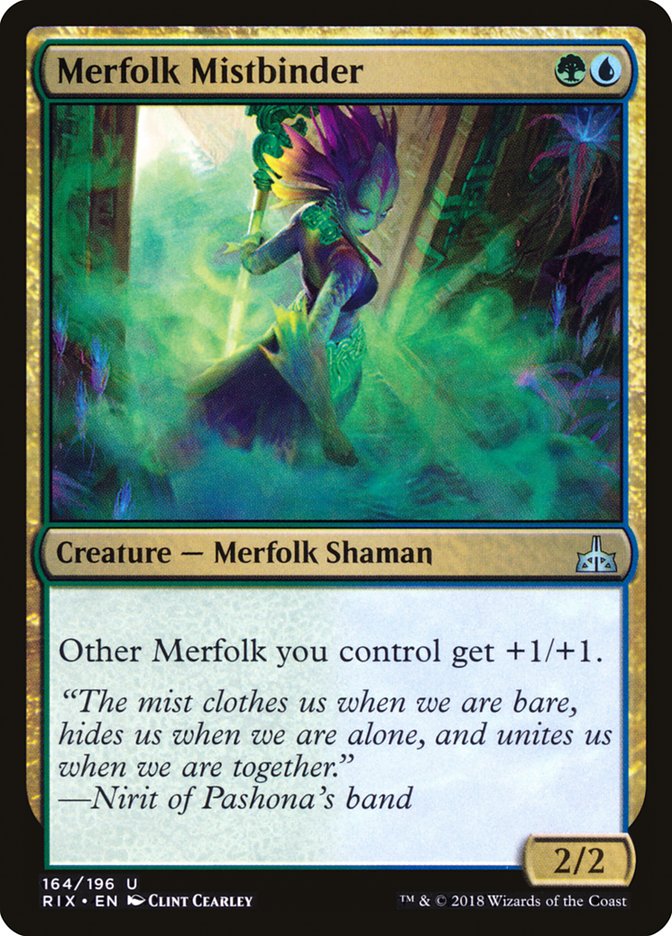Merfolk Mistbinder [Rivals of Ixalan] - The Mythic Store | 24h Order Processing