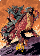 Kogla and Yidaro Art Card (Gold-Stamped Signature) [March of the Machine Art Series] - The Mythic Store | 24h Order Processing