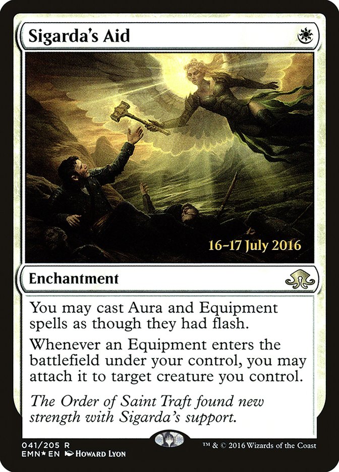 Sigarda's Aid [Eldritch Moon Prerelease Promos] - The Mythic Store | 24h Order Processing
