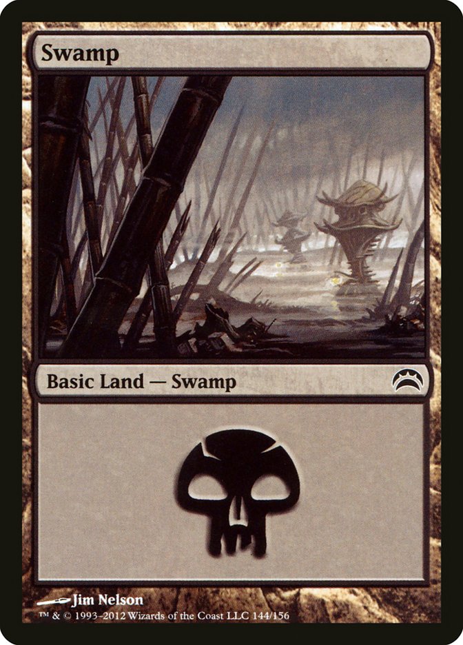 Swamp (144) [Planechase 2012] - The Mythic Store | 24h Order Processing