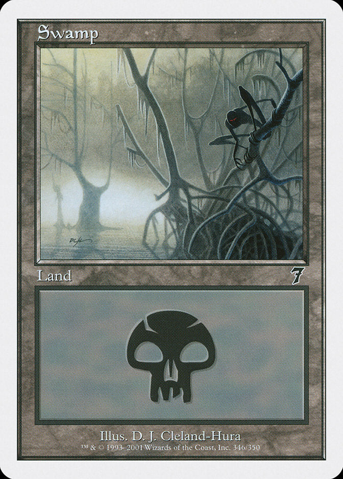 Swamp (346) [Seventh Edition] - The Mythic Store | 24h Order Processing