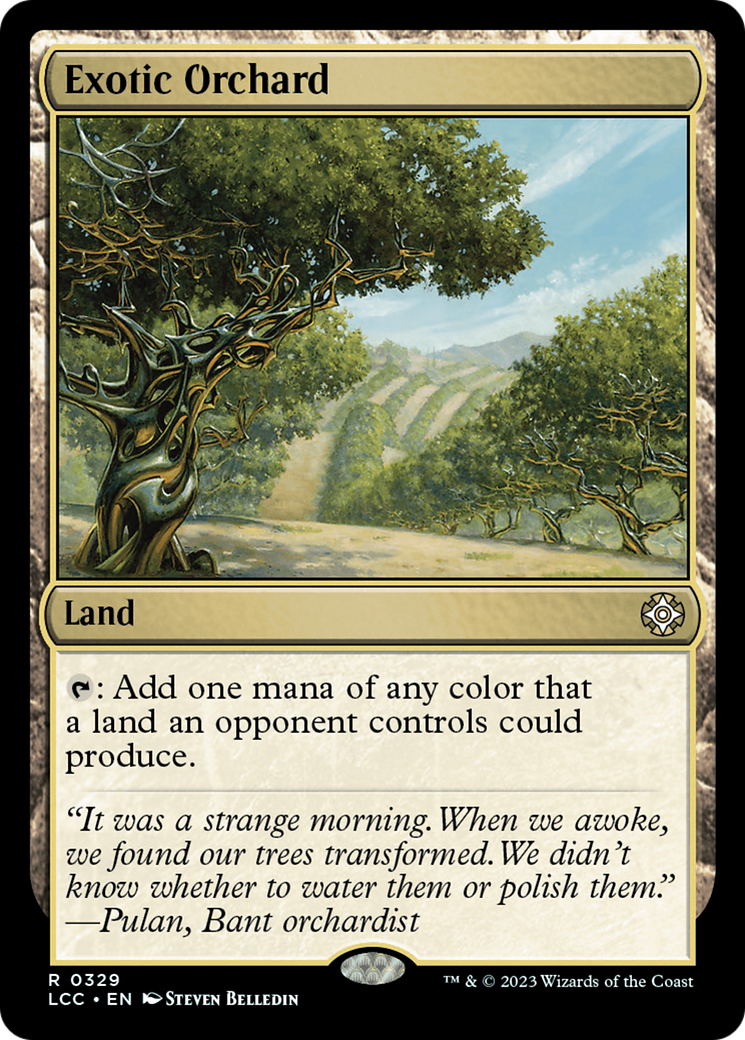 Exotic Orchard [The Lost Caverns of Ixalan Commander] - The Mythic Store | 24h Order Processing