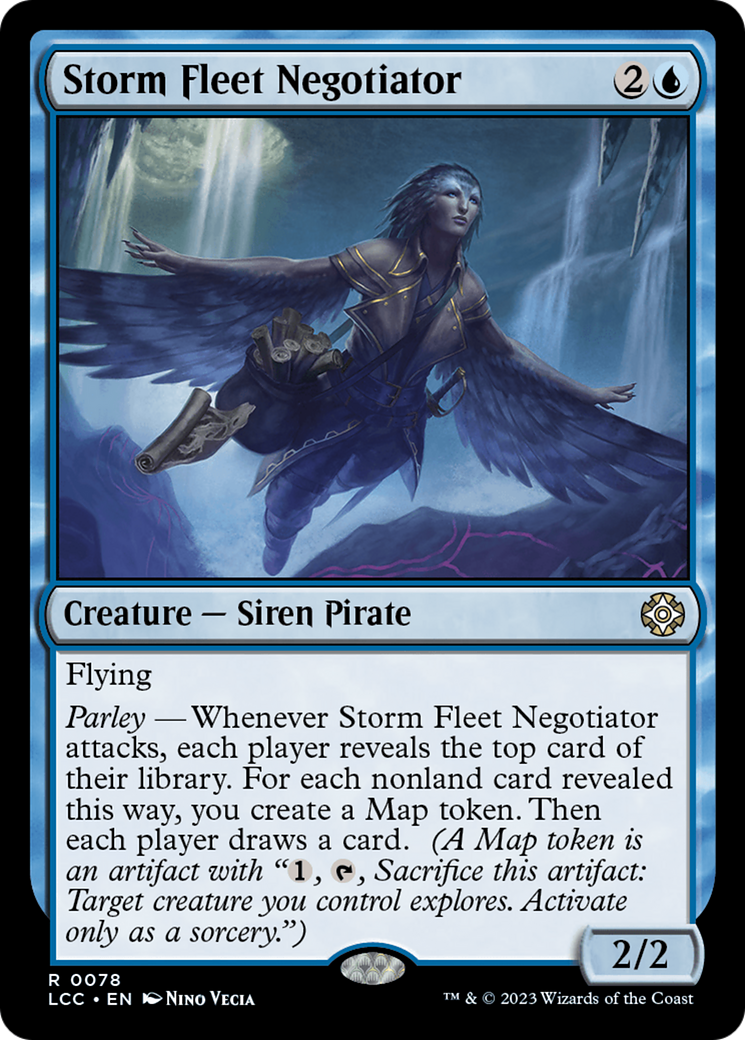 Storm Fleet Negotiator [The Lost Caverns of Ixalan Commander] - The Mythic Store | 24h Order Processing